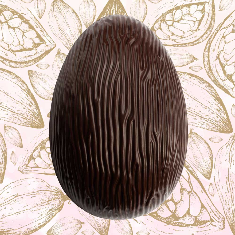 LARGE DARK CHOCOLATE EASTER EGG