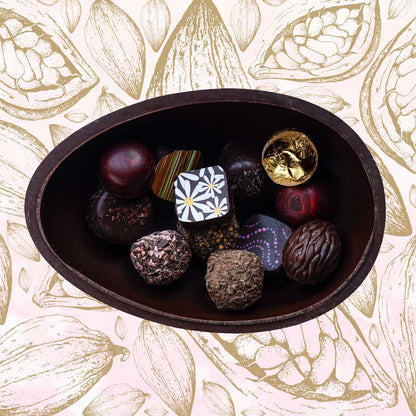 LARGE DARK CHOCOLATE EASTER EGG