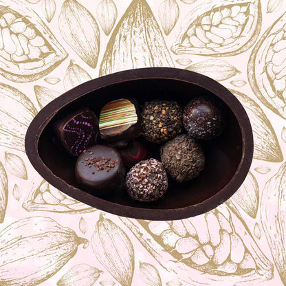 MEDIUM DARK CHOCOLATE EASTER EGG