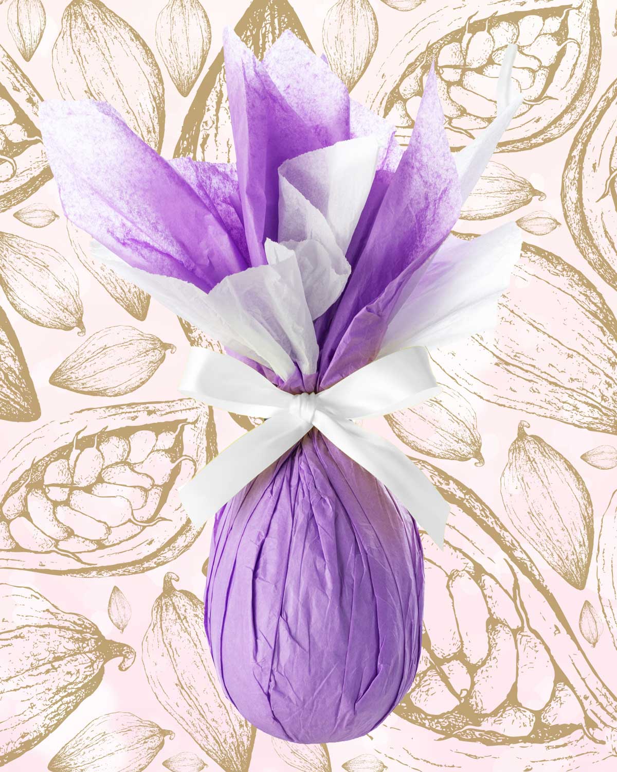 LARGE DARK CHOCOLATE EASTER EGG