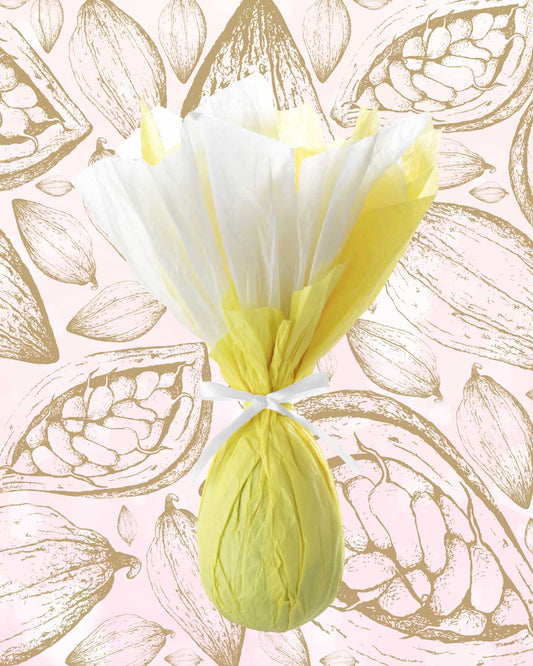 MEDIUM WHITE CHOCOLATE EASTER EGG