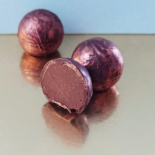 dark chocolate grand marnier truffle