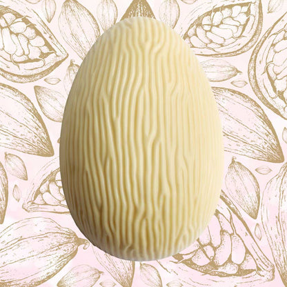 LARGE WHITE CHOCOLATE EASTER EGG