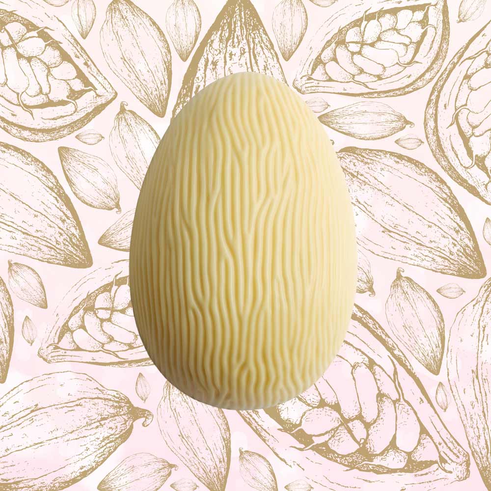 SMALL WHITE CHOCOLATE EASTER EGG