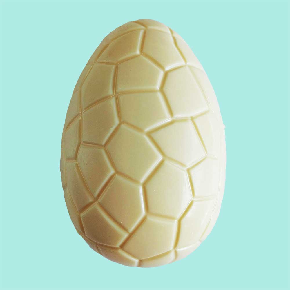 LARGE WHITE CHOCOLATE EASTER EGG